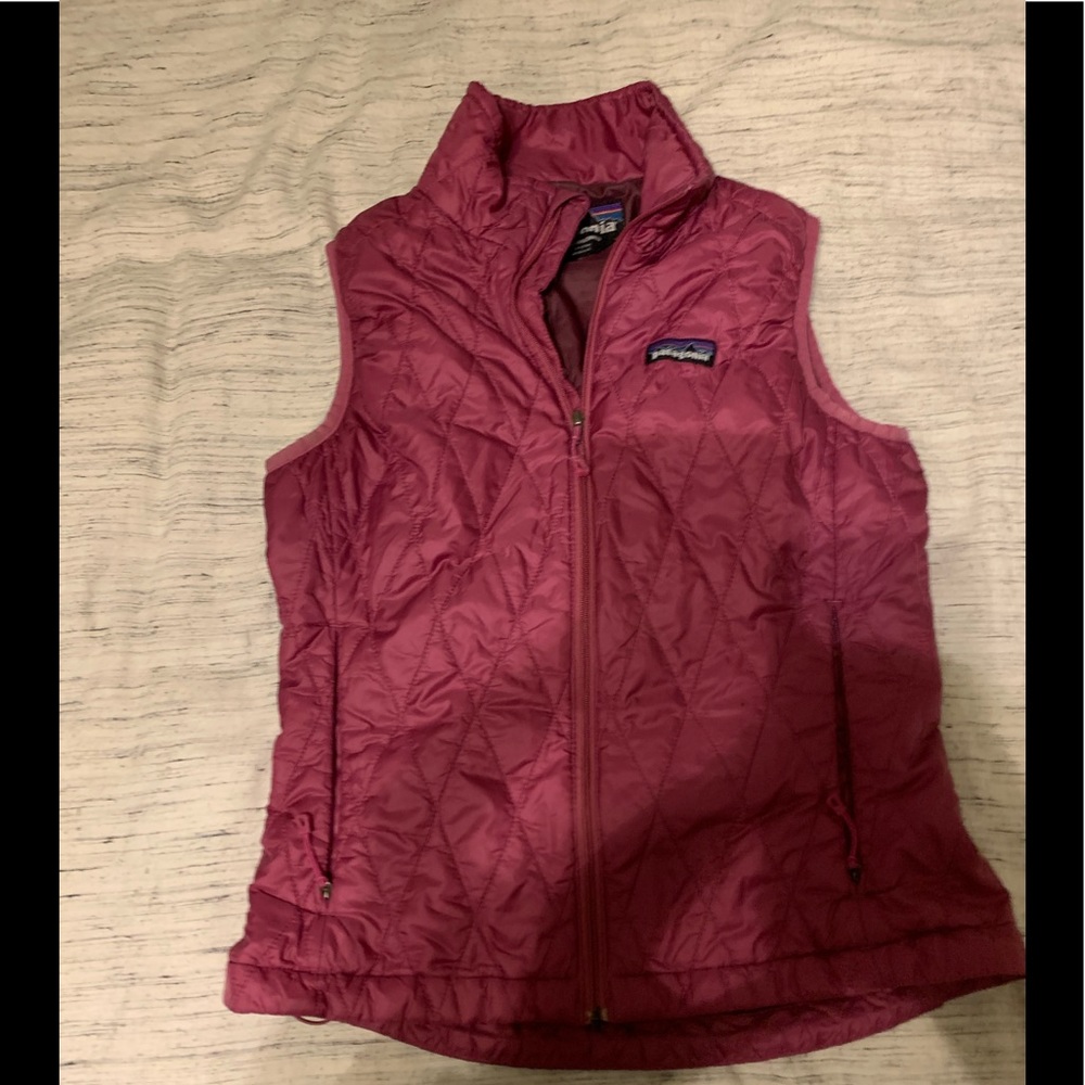 Patagonia Nano Puff Vest XS, fuschia